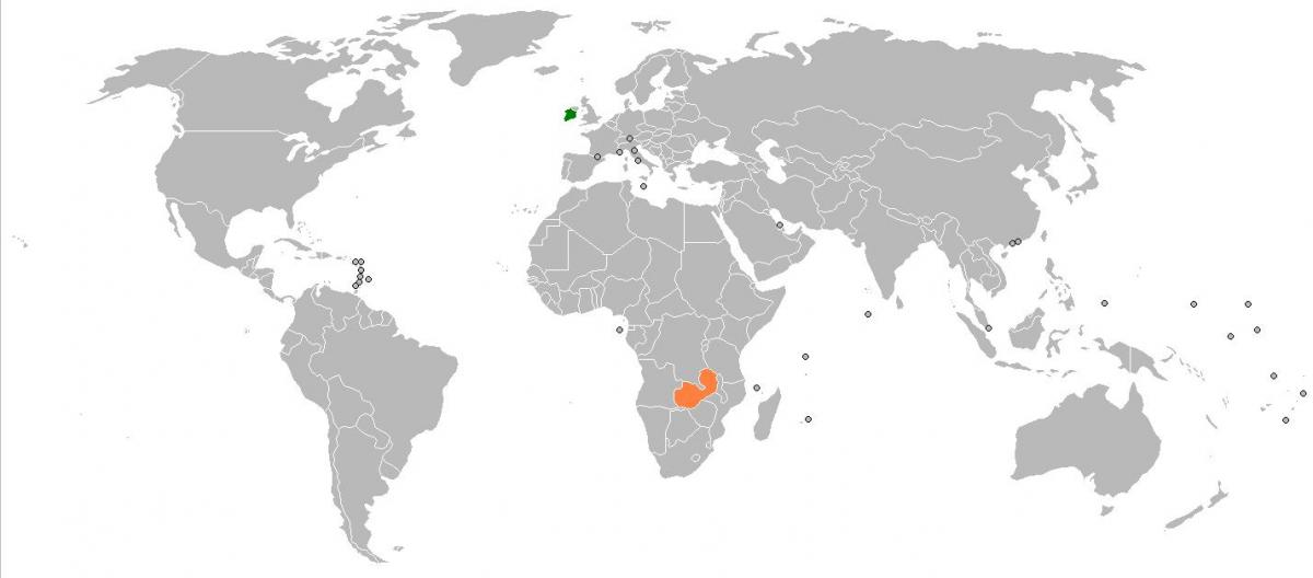 Замби дэлхийн газрын зураг