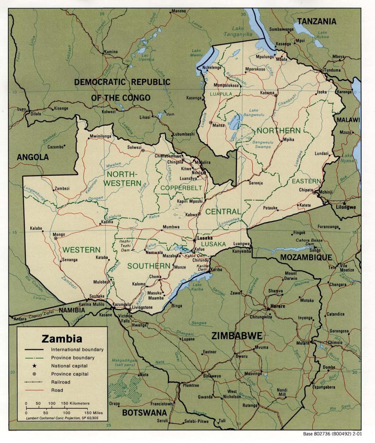 Замби физик шинж газрын зураг