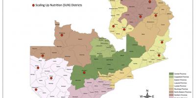 Замби дүүрэг шинэчилсэн газрын зураг